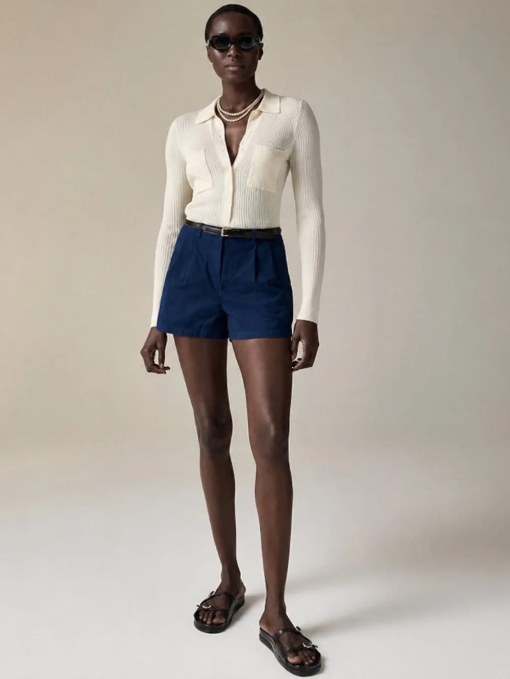 J. Crew Pleated Heritage Chino Shorts NWT